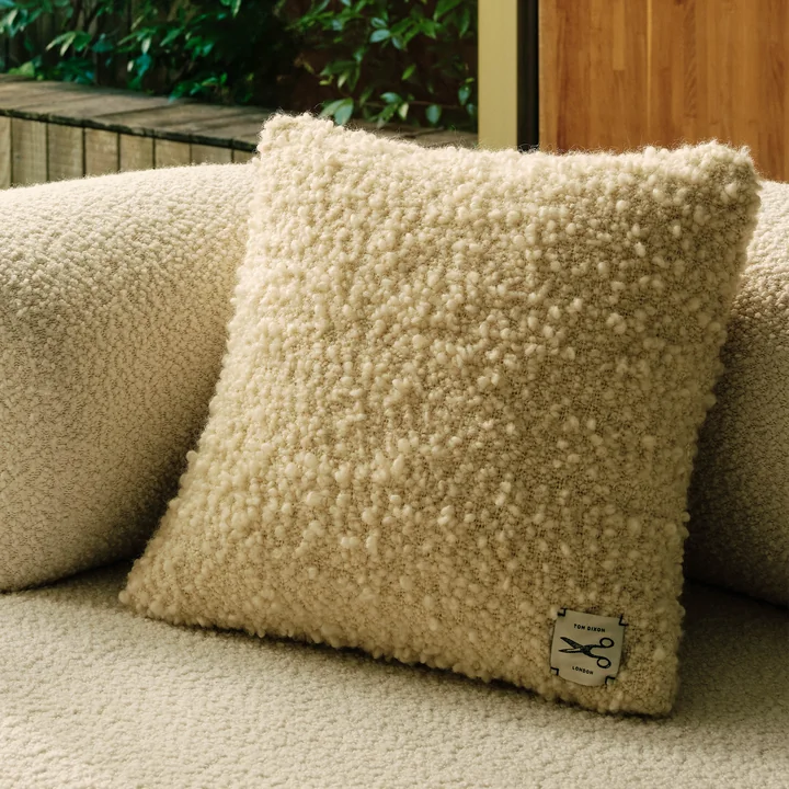 Tom Dixon - Bobble cushion, 45 x 45 cm, natural