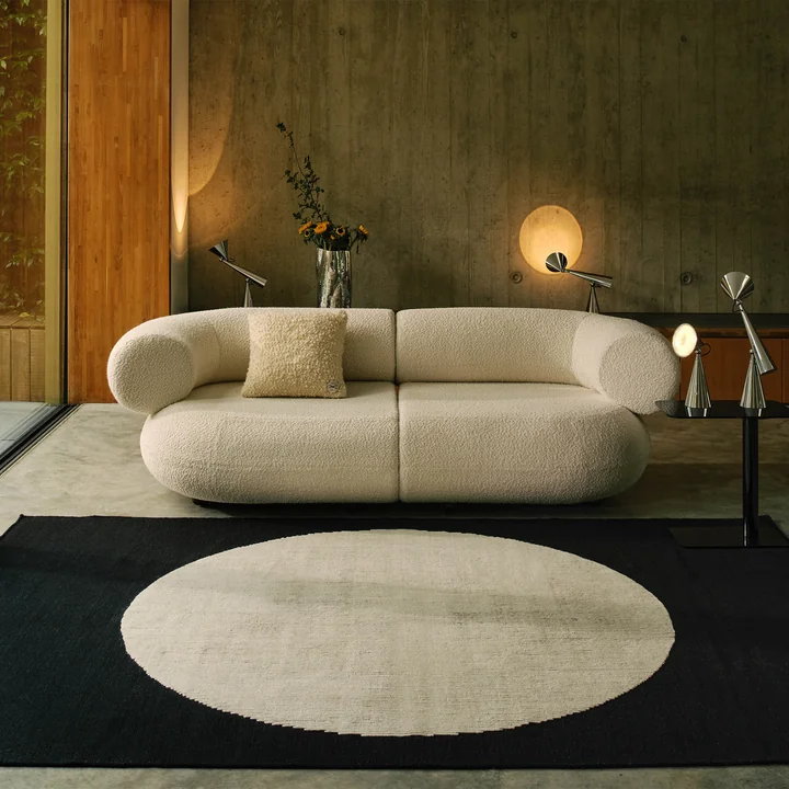 Tom Dixon - Disc carpet, black