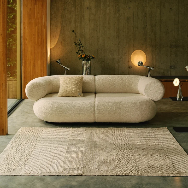 Tom Dixon - Knotty rug, natural