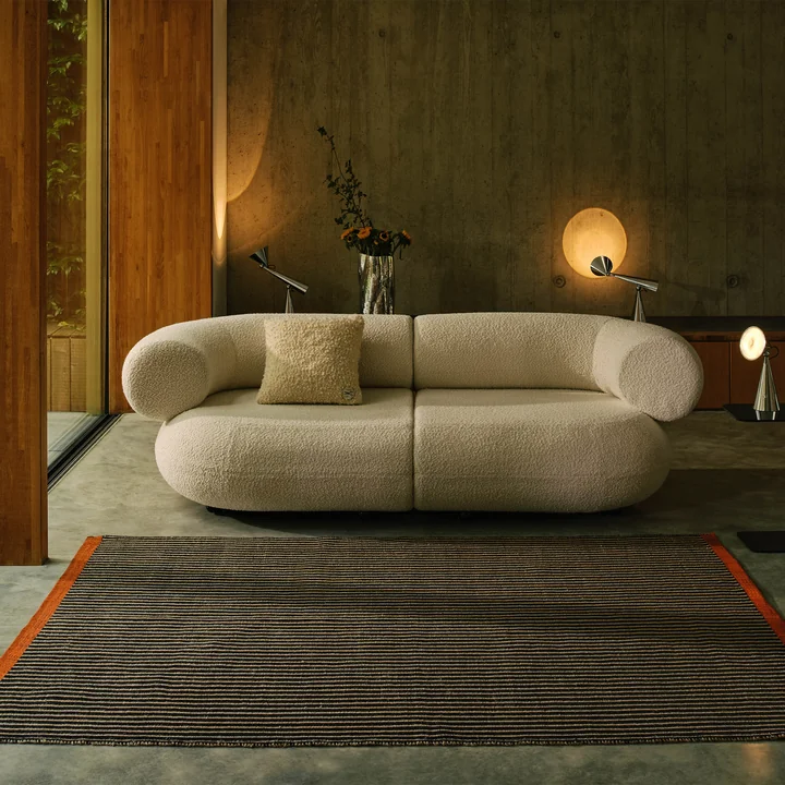 Tom Dixon - Line carpet, black