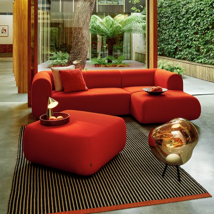 Tom Dixon - Line carpet, black