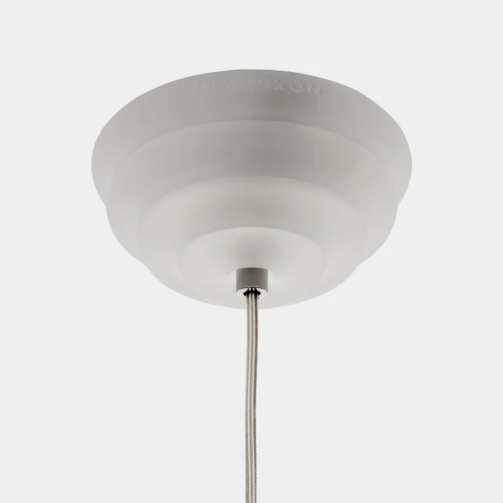 Tom Dixon - Press LED pendant light Sphere, matt, canopy
