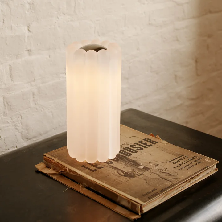 Tom Dixon - Press LED table lamp, frosted