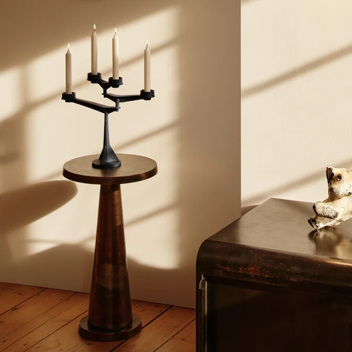 Tom Dixon - Spin Mini table candle holder, blue