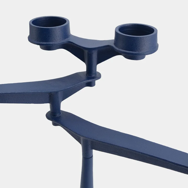 Tom Dixon - Spin Mini table candle holder, blue