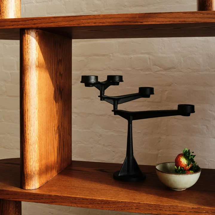 Tom Dixon - Spin Mini table candle holder, black