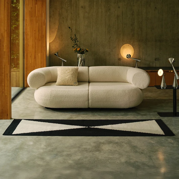 Tom Dixon - Wedge carpet runner, 70 x 250 cm, black