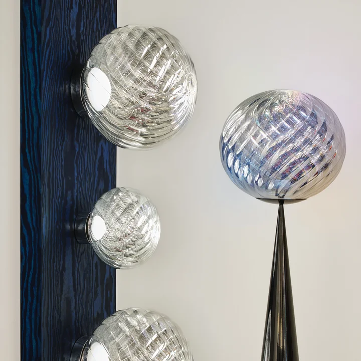 Tom Dixon - Whirl LED wall light / ceiling light, silver