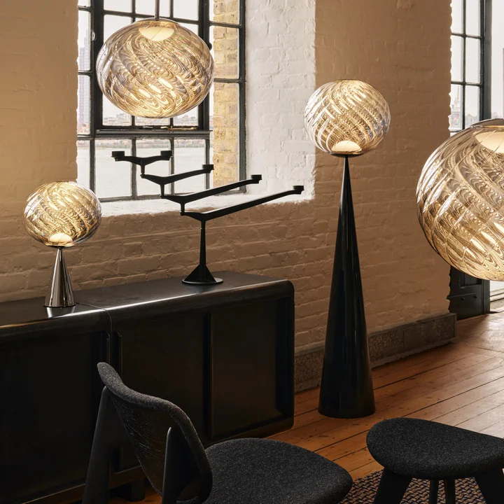 Tom Dixon - Whirl light collection, silver