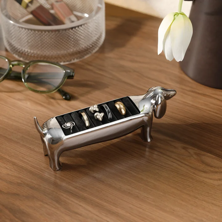 Umbra - Dachsie ring holder, chrome