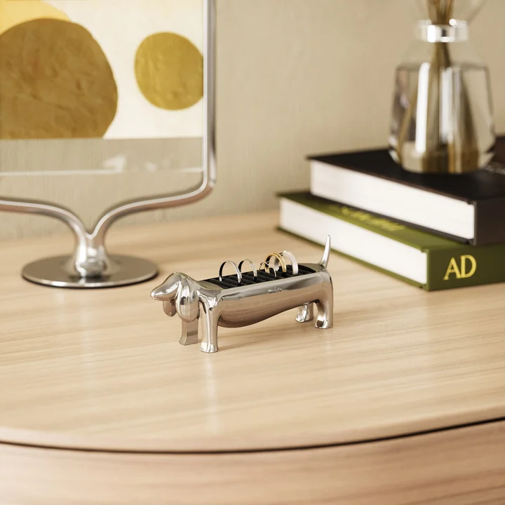 Umbra - Dachsie ring holder, chrome