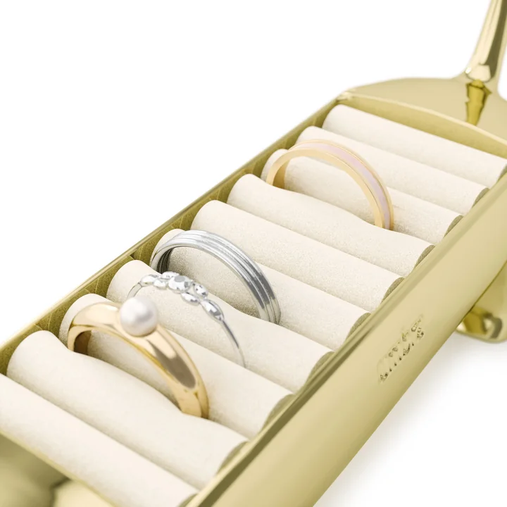 Umbra - Dachsie ring holder, brass