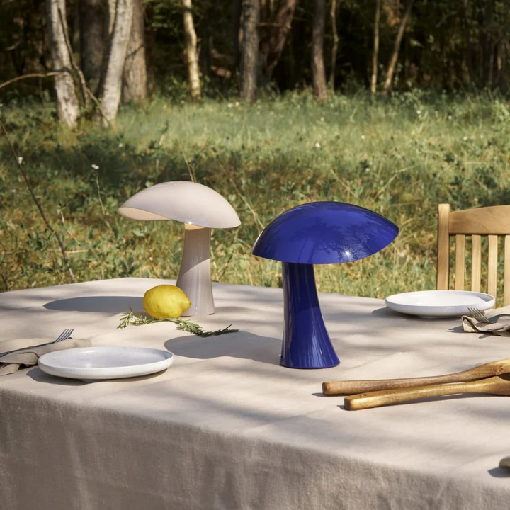 Louis Poulsen - Rumee 220 Portable rechargeable LED table lamp, night blue