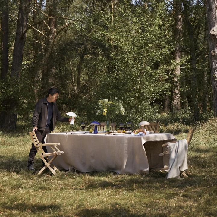 Louis Poulsen - Rumee 220 Portable rechargeable LED table lamp, night blue