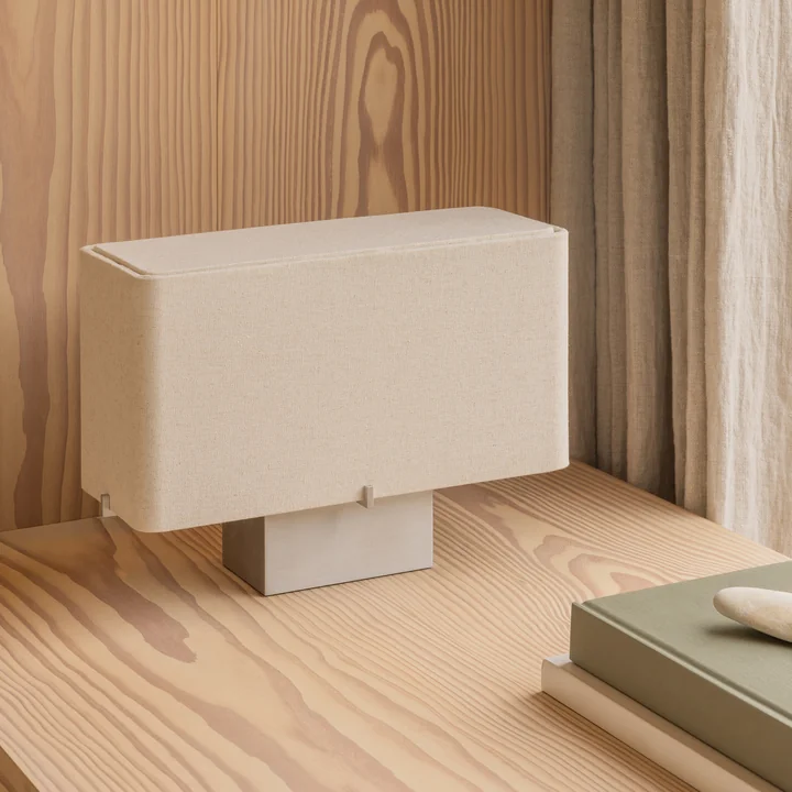 Audo - Nonna Table lamp, H 24, aluminum