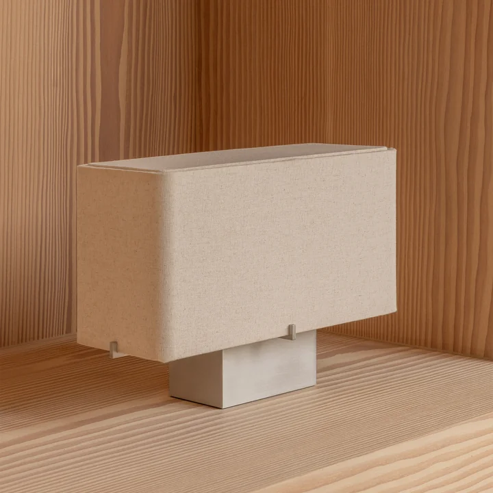 Audo - Nonna Table lamp, H 24, aluminum