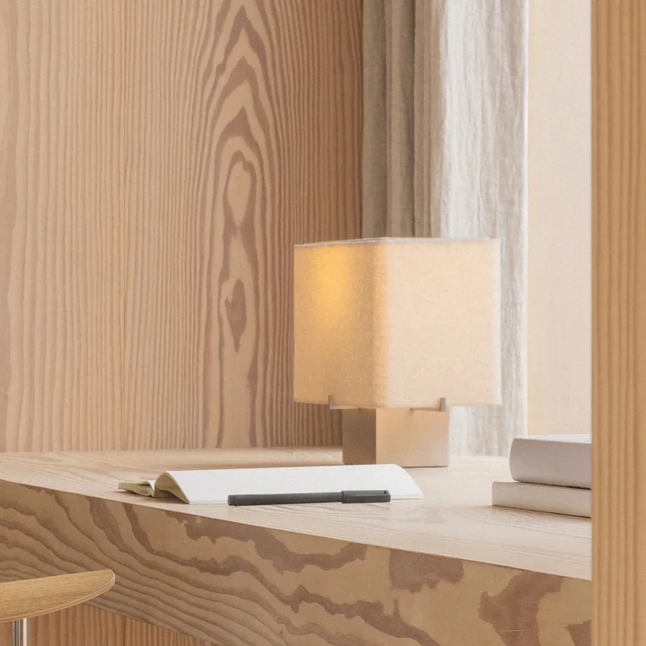 Audo - Nonna Table lamp, H 24, aluminum