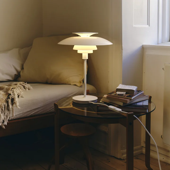 Louis Poulsen - PH80 table lamp, opal white / white