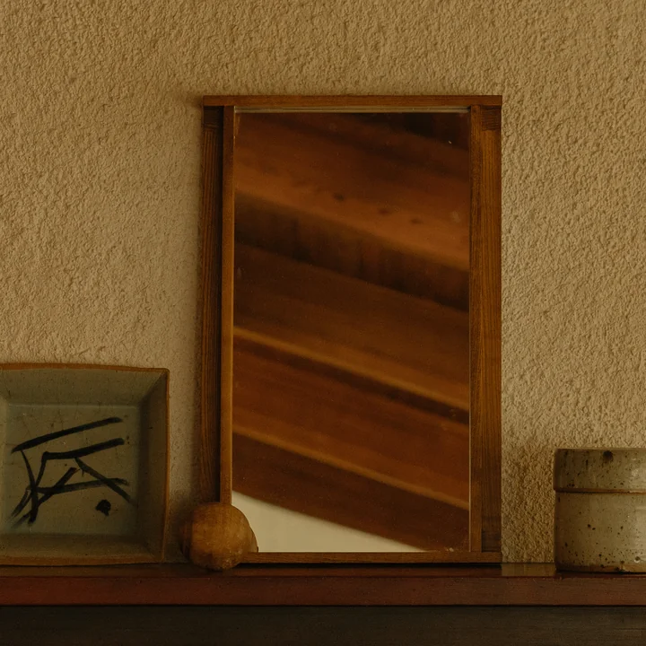 Frama - Symmetry mirror S, honey ash