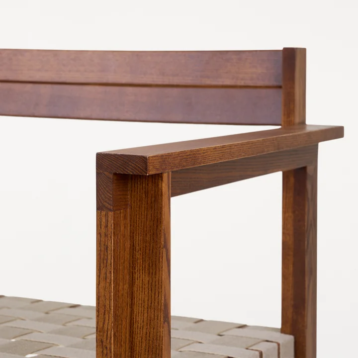 Frama - Symmetry armchair, ash honey / oat