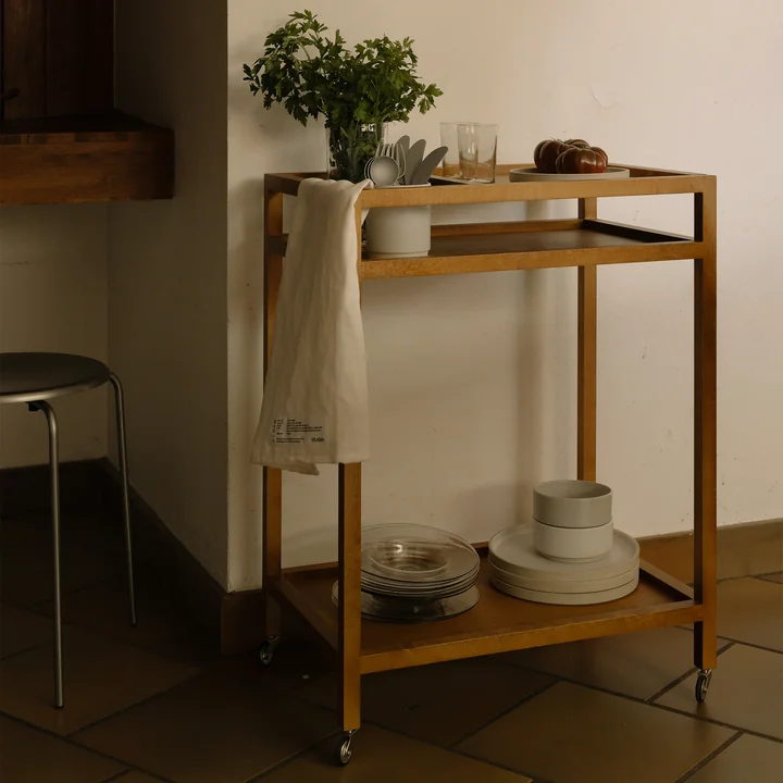 Frama - Ratio Trolley, birch warm brown