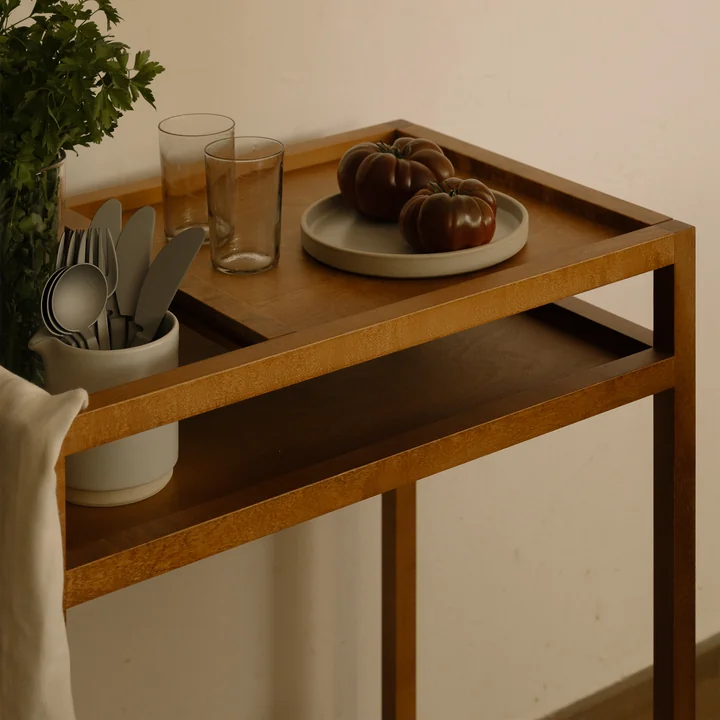 Frama - Ratio Trolley, birch warm brown