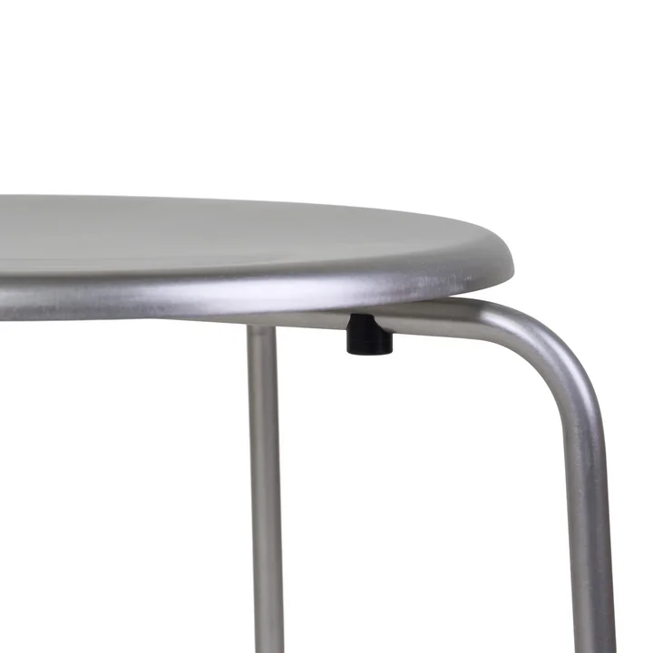 Frama - Petit Rond stool, brushed stainless steel