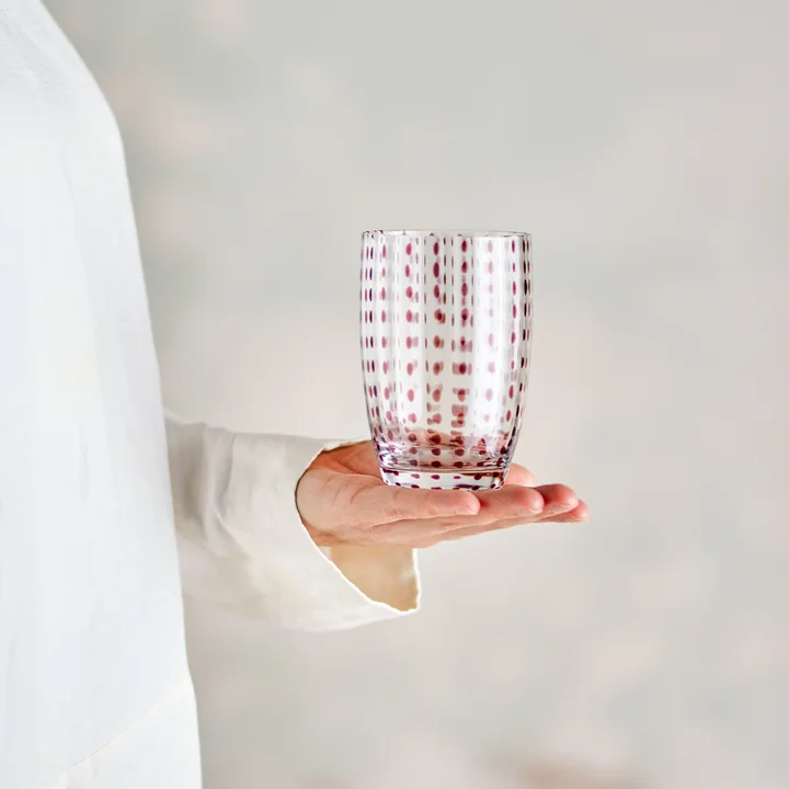 Bloomingville - Brinley drinking glasses, brown (set of 4) 82072203