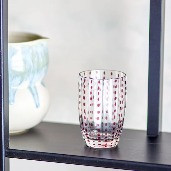 Bloomingville - Brinley drinking glasses, brown (set of 4) 82072203