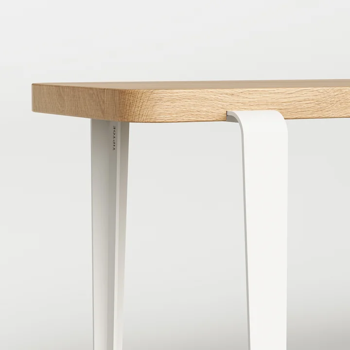 TipToe - LOU bench, oak / cream white