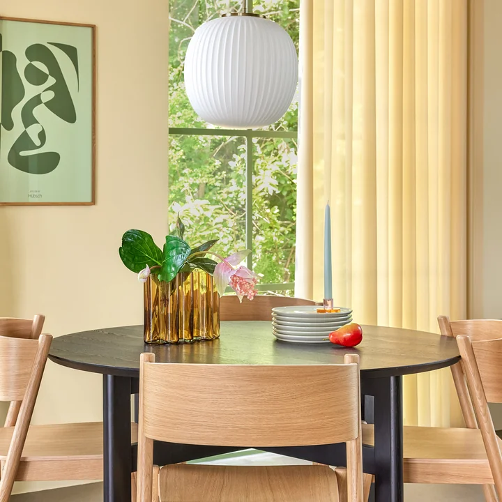 Hübsch Interior - Oblique Chair, oak / natural