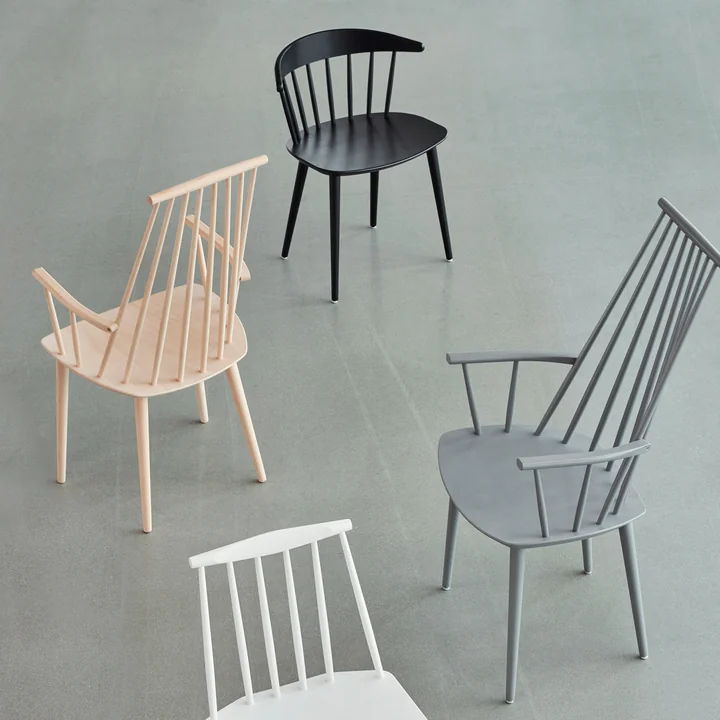 HAY - J110 Chair, natural and gray