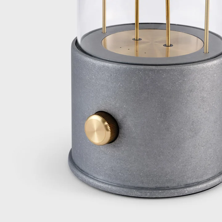 Tala - The Rugged Muse rechargeable table lamp, aluminum raw