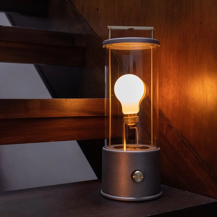 Tala - The Rugged Muse rechargeable table lamp, aluminum raw