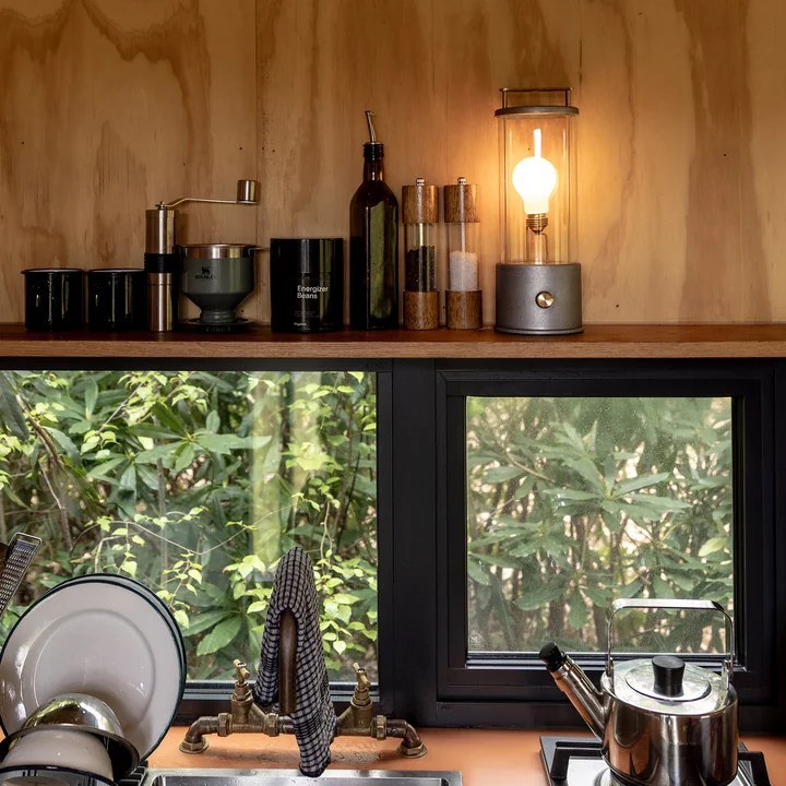 Tala - The Rugged Muse rechargeable table lamp, aluminum raw