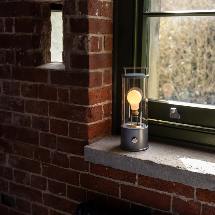 Tala - The Rugged Muse rechargeable table lamp, aluminum raw