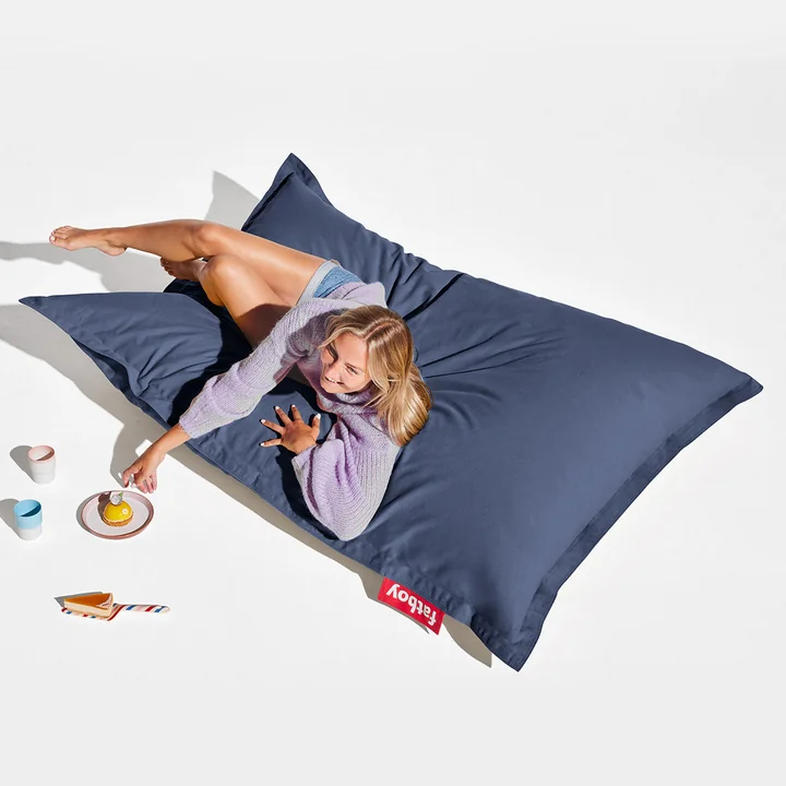 Fatboy - Original Canvas beanbag, crown blue