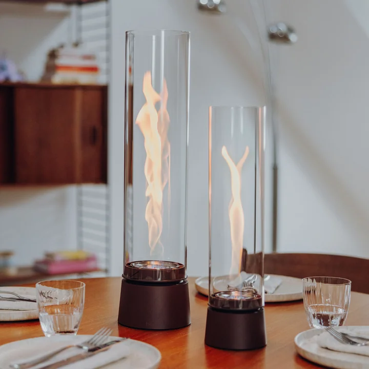 höfats - Spin air table fire 900 and 1200, rust brown