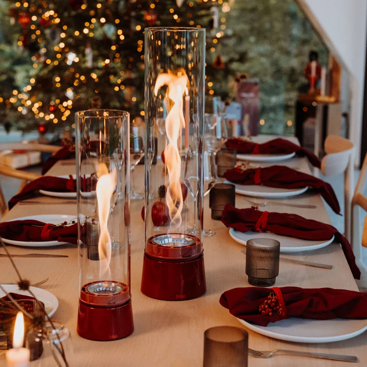 höfats - Spin air table fire 900 and 1200, enamel red