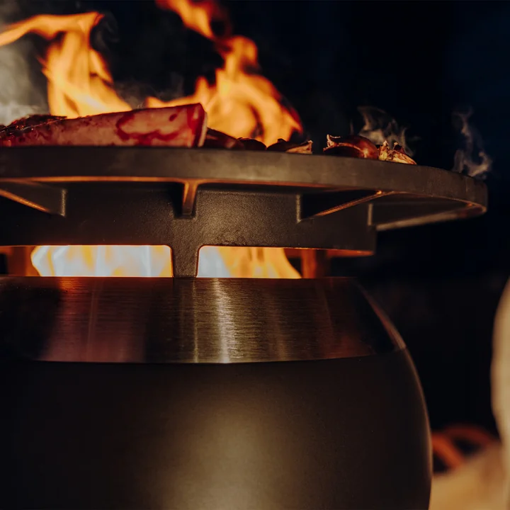 höfats - Moon 45 Plancha grill set, all black