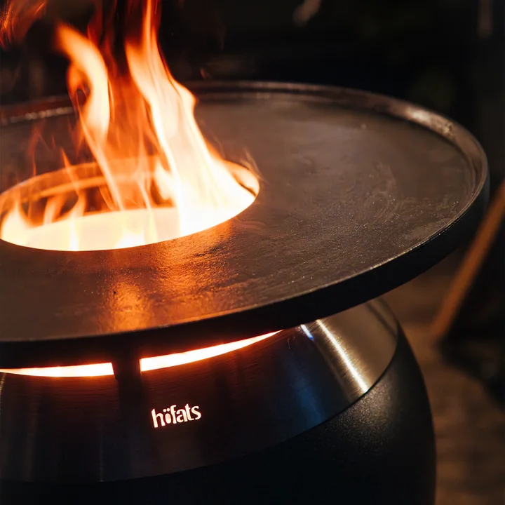 höfats - Moon 45 Plancha grill set, all black