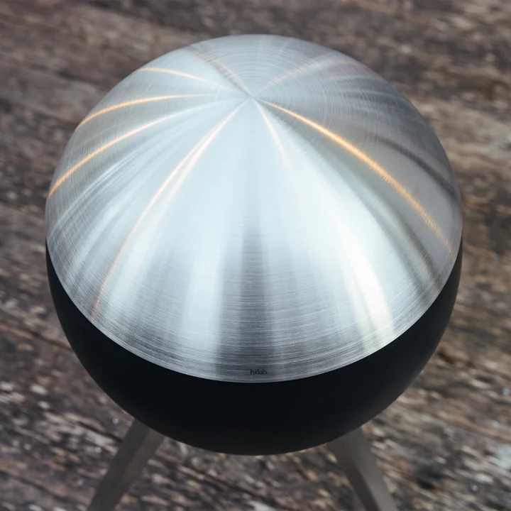 höfats - Moon 45 Lid, brushed stainless steel