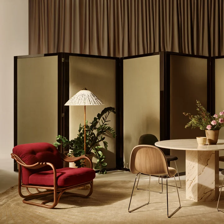 Gubi - Poltrona Tria lounge chair