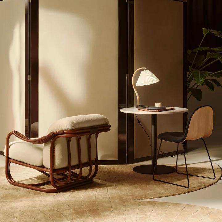 Gubi - Poltrona Tria lounge chair