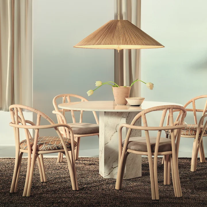 Gubi - Bistra armchair