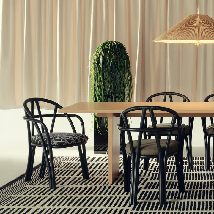 Gubi - Bistra armchair