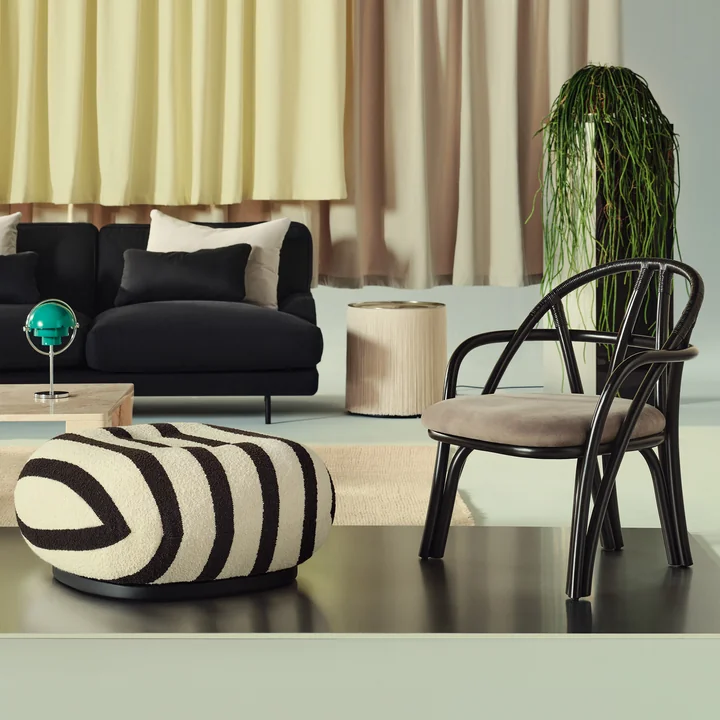 Gubi - Bistra lounge chair