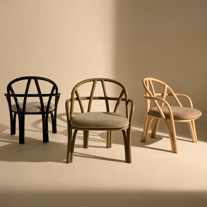 Gubi - Bistra lounge chair