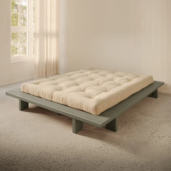 Karup Design - Japan bed 160 x 200 cm, sage green