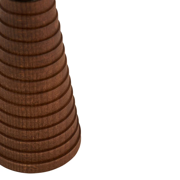 Alessi - Yucatan salt/pepper and spice mill, brown stained beech